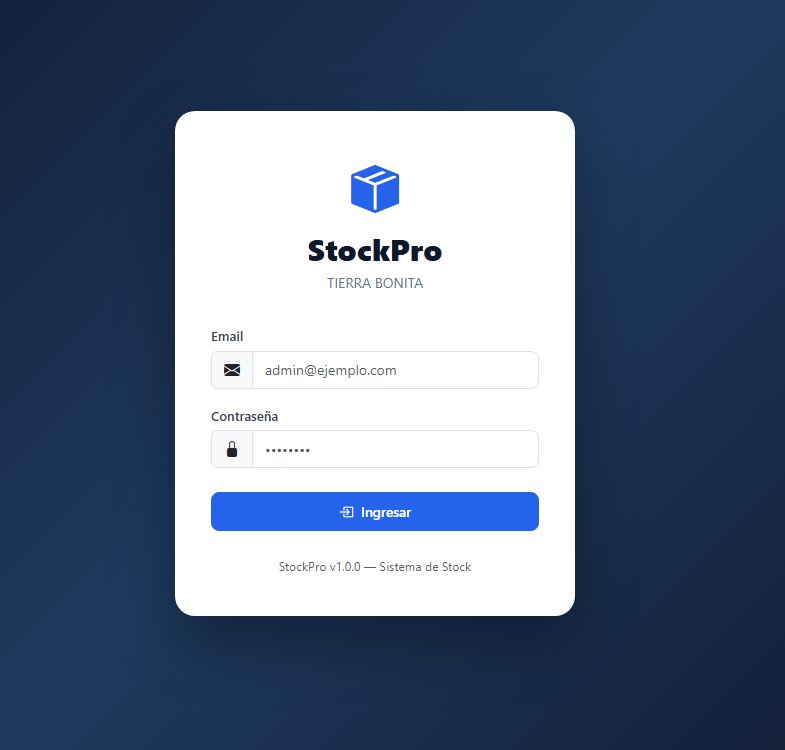 StockPro – Control de Inventario y Stock